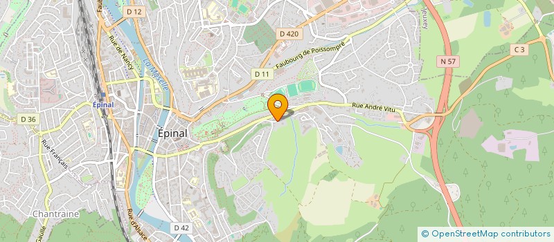 localisation de l'entreprise 339 192 866   EPINAL