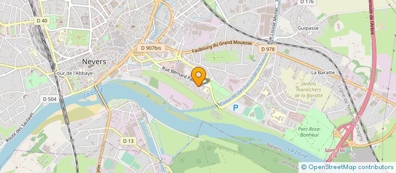 localisation de l'entreprise 339 223 521 à NEVERS