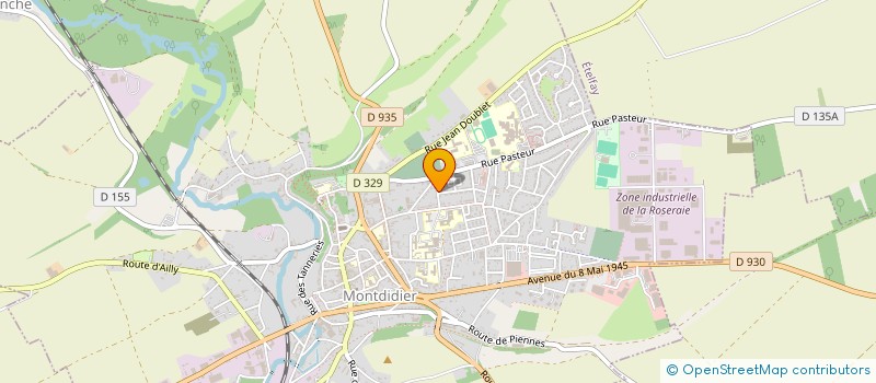 localisation de l'entreprise 339 268 708   MONTDIDIER