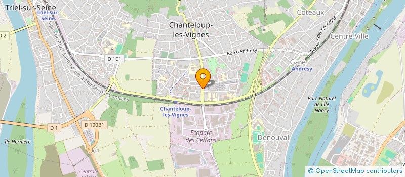 localisation de l'entreprise 339 322 489   VERNEUIL-SUR-SEINE