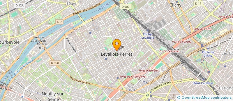 localisation de l'entreprise 339 339 418 à LEVALLOIS-PERRET