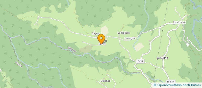 localisation de l'entreprise 339 442 063   BRAGEAC