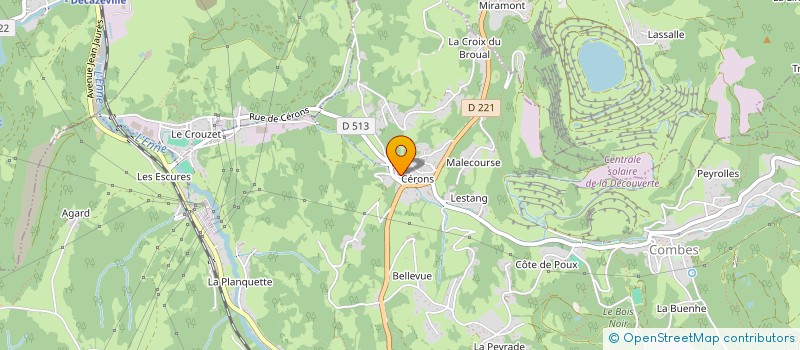 localisation de l'entreprise 339 455 974 à AUBIN