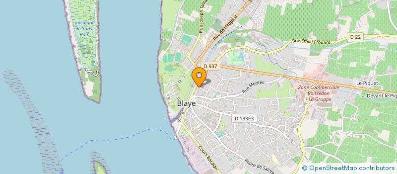 localisation de l'entreprise 339 508 020  à BLAYE