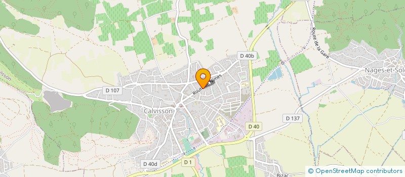 localisation de l'entreprise 339 546 194   CALVISSON