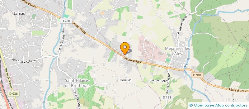 localisation de l'entreprise 339 706 855   SAINT-HILAIRE-DE-BRETHMAS