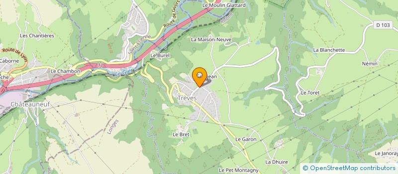 localisation de l'entreprise 339 735 631   TREVES