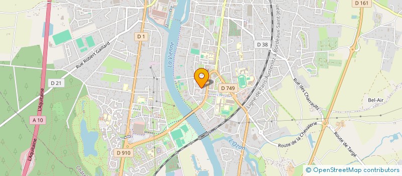 localisation de l'entreprise 339 846 958   CHATELLERAULT