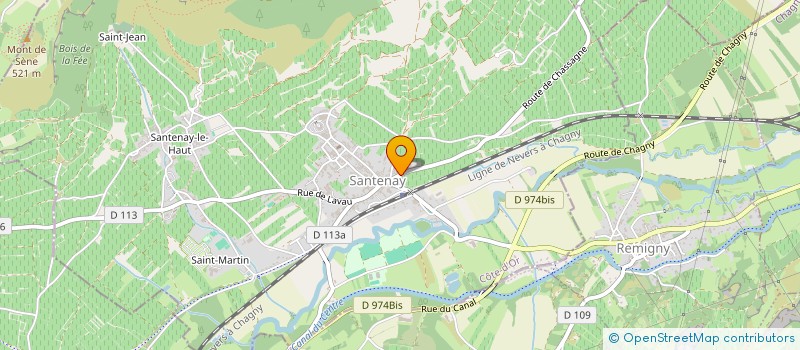 localisation de l'entreprise 339 861 767   SANTENAY