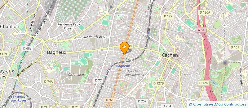 localisation de l'entreprise 339 871 162 à CLAMART