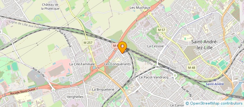 localisation de l'entreprise 33ALM SARL à LAMBERSART