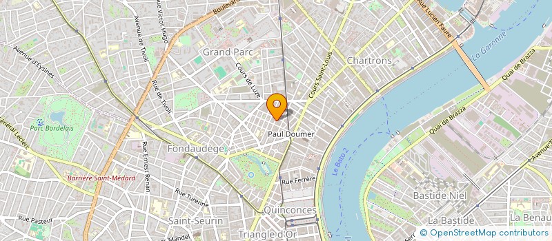 localisation de l'entreprise 33MEGAPIXELS  BORDEAUX