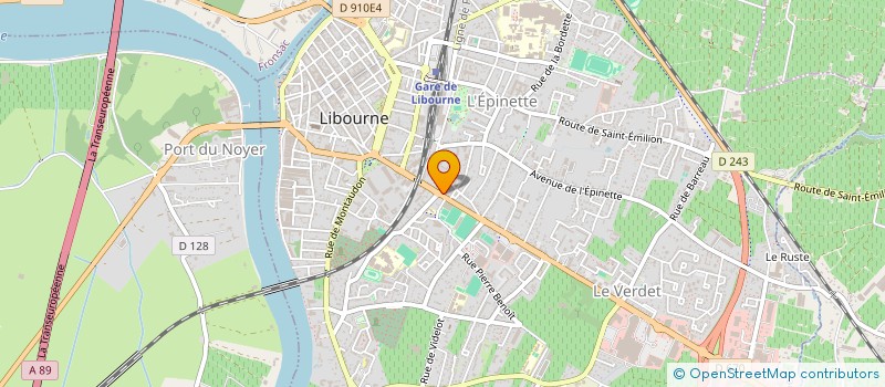 localisation de l'entreprise 33OUTDOOR à LIBOURNE
