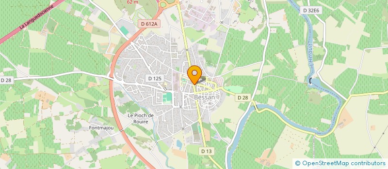 localisation de l'entreprise 34 CONCEPT QUALITE à BESSAN