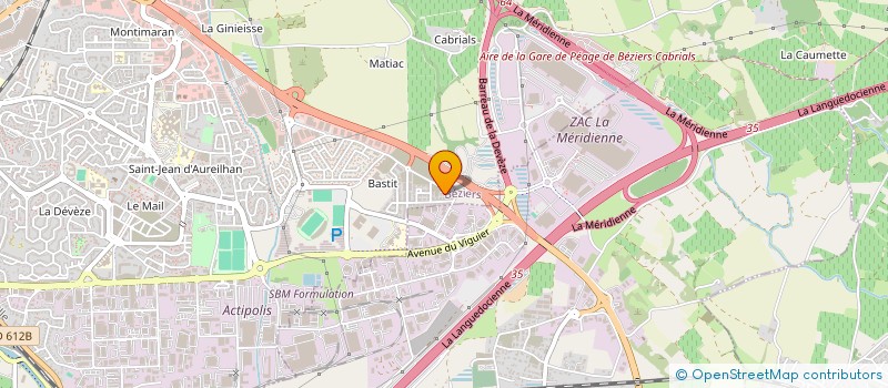 localisation de l'entreprise 34 MACONNERIE  BEZIERS
