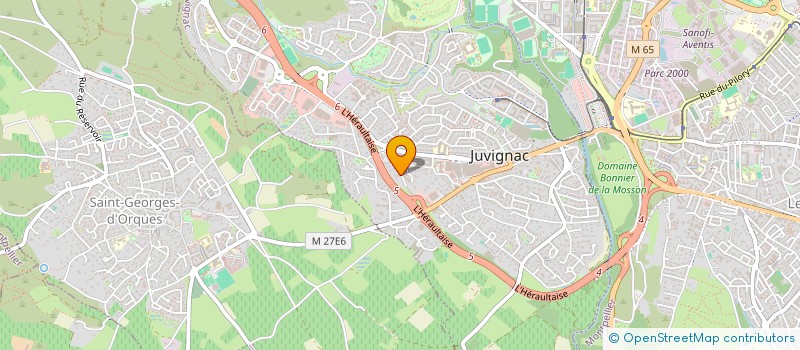 localisation de l'entreprise 34 MTP KITEBORDING  JUVIGNAC