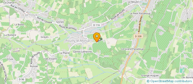 localisation de l'entreprise 34 RPM - 2 à PORTE-DES-PIERRES-DOREES
