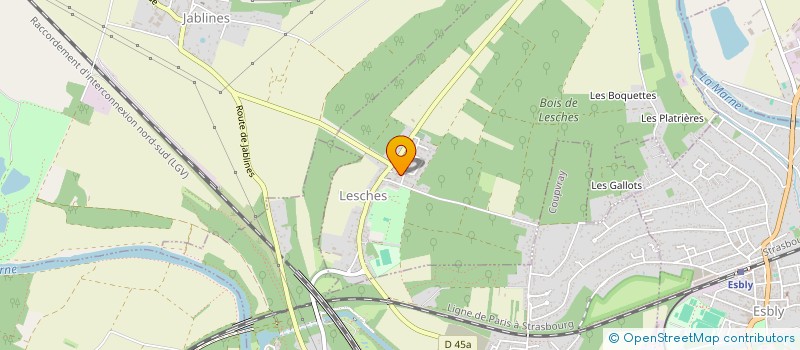 localisation de l'entreprise 34 SONAT  LESCHES