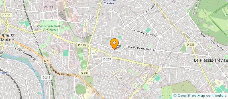 localisation de l'entreprise 34 VITRY à CHAMPIGNY-SUR-MARNE