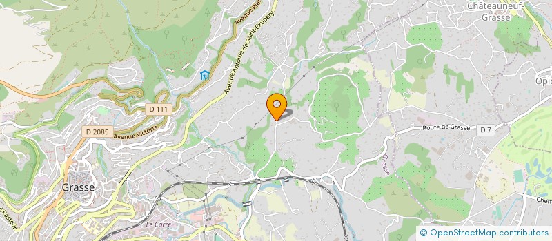 localisation de l'entreprise 340 008 481 à GRASSE