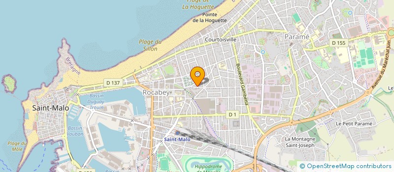 localisation de l'entreprise 340 145 838   SAINT-MALO