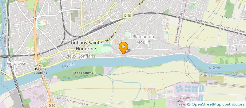 localisation de l'entreprise 340 182 666 à CONFLANS-SAINTE-HONORINE