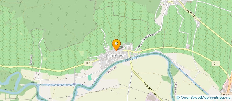 localisation de l'entreprise 340 255 645   CUMIERES