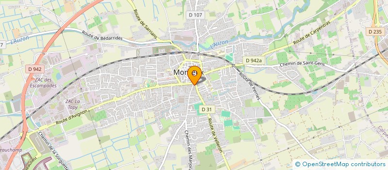 localisation de l'entreprise 340 504 943   CARPENTRAS