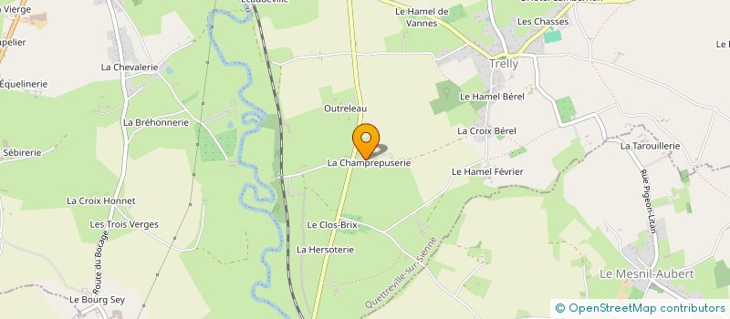 localisation de l'entreprise 340 523 554   HAUTEVILLE-SUR-MER