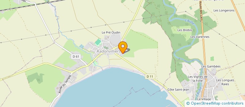 localisation de l'entreprise 340 630 169 à RADONVILLIERS
