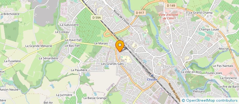 localisation de l'entreprise 340 643 717   TARGON