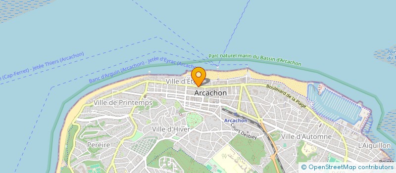 localisation de l'entreprise 340 675 099   ARCACHON