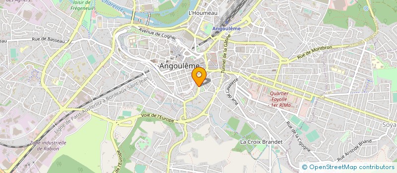 localisation de l'entreprise 340 757 541 à ANGOULEME