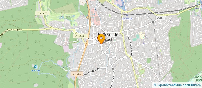 localisation de l'entreprise 340 782 457   LA TESTE-DE-BUCH