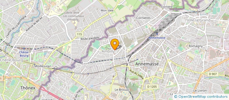 localisation de l'entreprise 340 950 237   ANNEMASSE