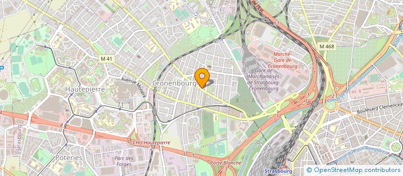 localisation de l'entreprise 340 951 797   SCHWEIGHOUSE-SUR-MODER