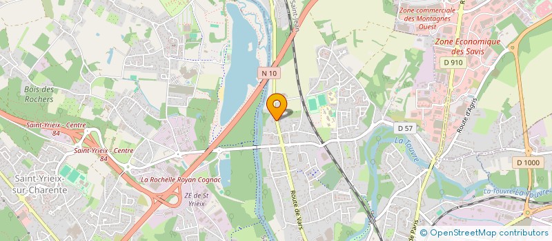 localisation de l'entreprise 340 971 480   GOND-PONTOUVRE