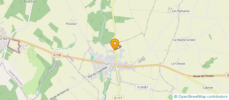 localisation de l'entreprise 340 MUSIC SOUND  NANCRAS