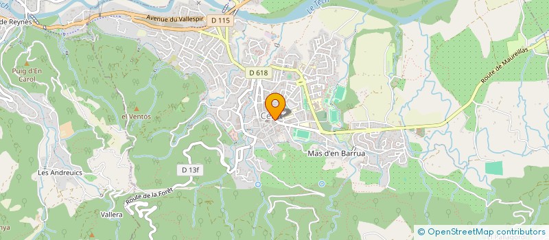 localisation de l'entreprise 341 103 851   CERET