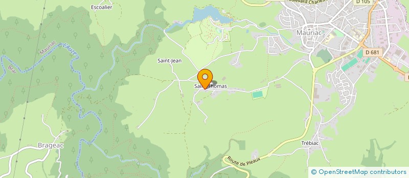 localisation de l'entreprise 341 114 957   MAURIAC