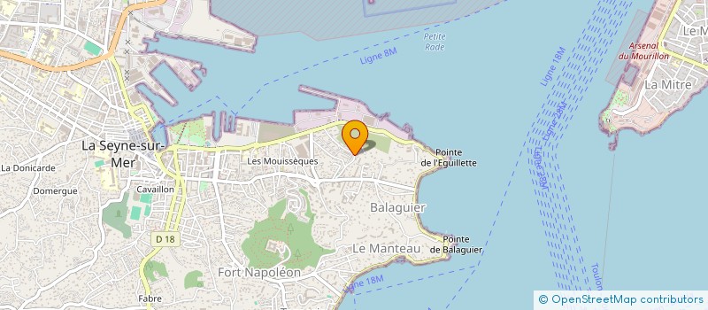 localisation de l'entreprise 341 219 285  à LA SEYNE-SUR-MER