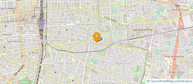 localisation de l'entreprise 341 247 823   VILLEURBANNE