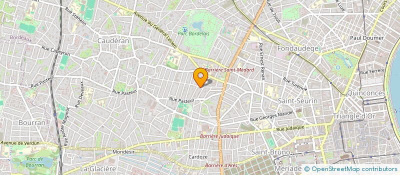 localisation de l'entreprise 341 299 873 à BORDEAUX