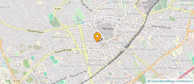 localisation de l'entreprise 341 445 583   NIMES