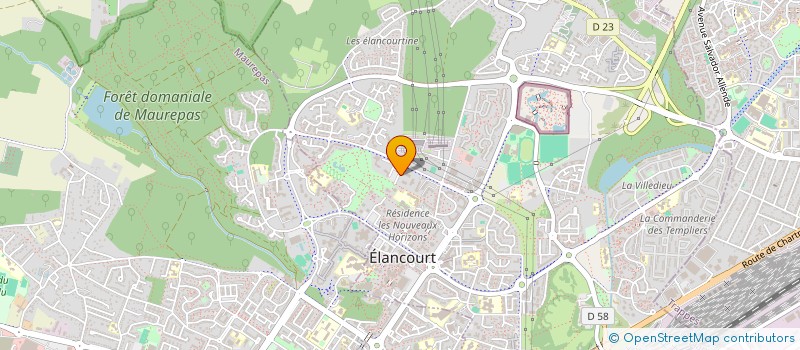 localisation de l'entreprise 341 491 785   ELANCOURT