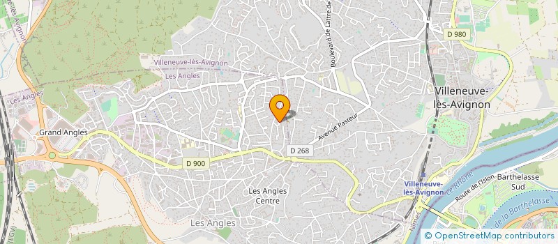 localisation de l'entreprise 341 511 186   LES ANGLES