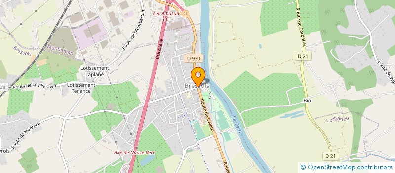 localisation de l'entreprise 341 560 191   MONTAUBAN