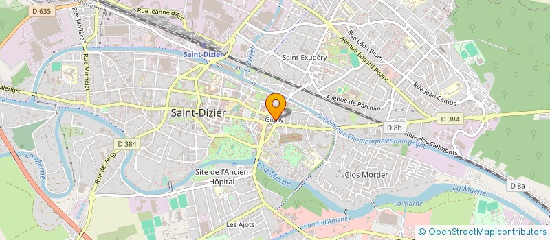 localisation de l'entreprise 341 574 101 à SAINT-DIZIER
