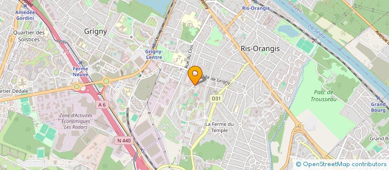 localisation de l'entreprise 341 660 991   RIS-ORANGIS
