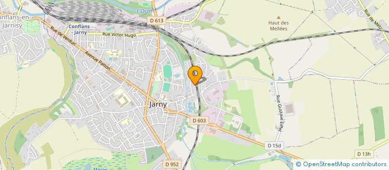 localisation de l'entreprise 341 723 666   JARNY